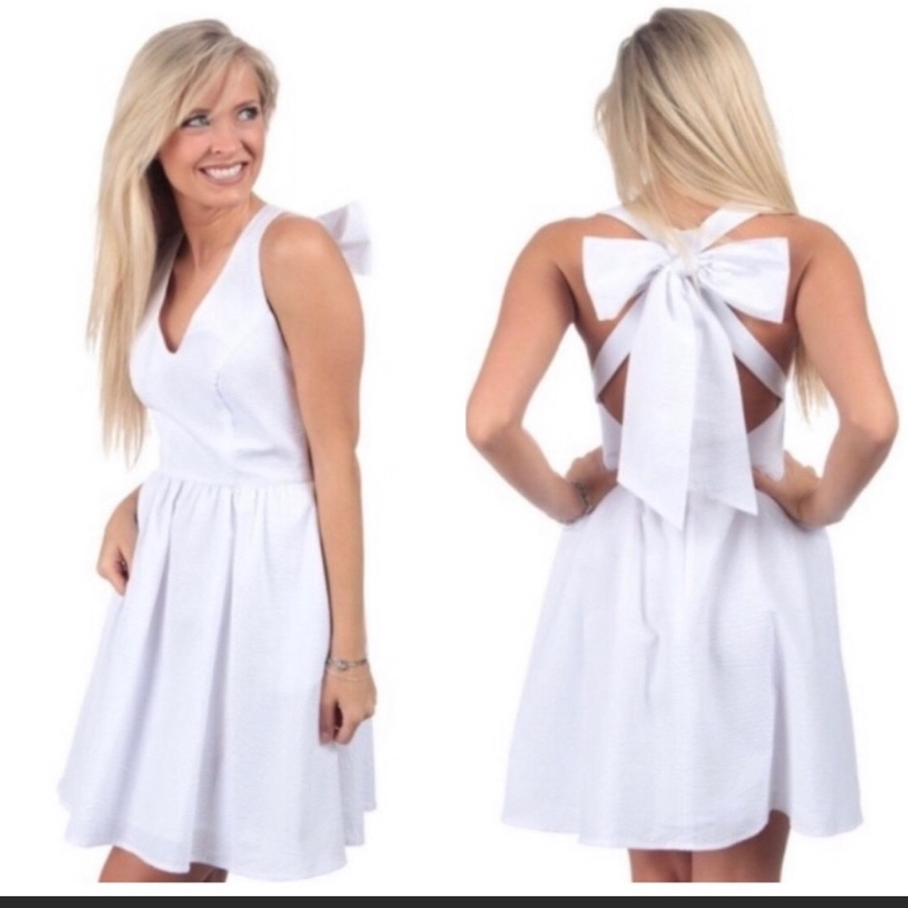 NWT Lauren James AUGUSTA WHITE Seersucker XS